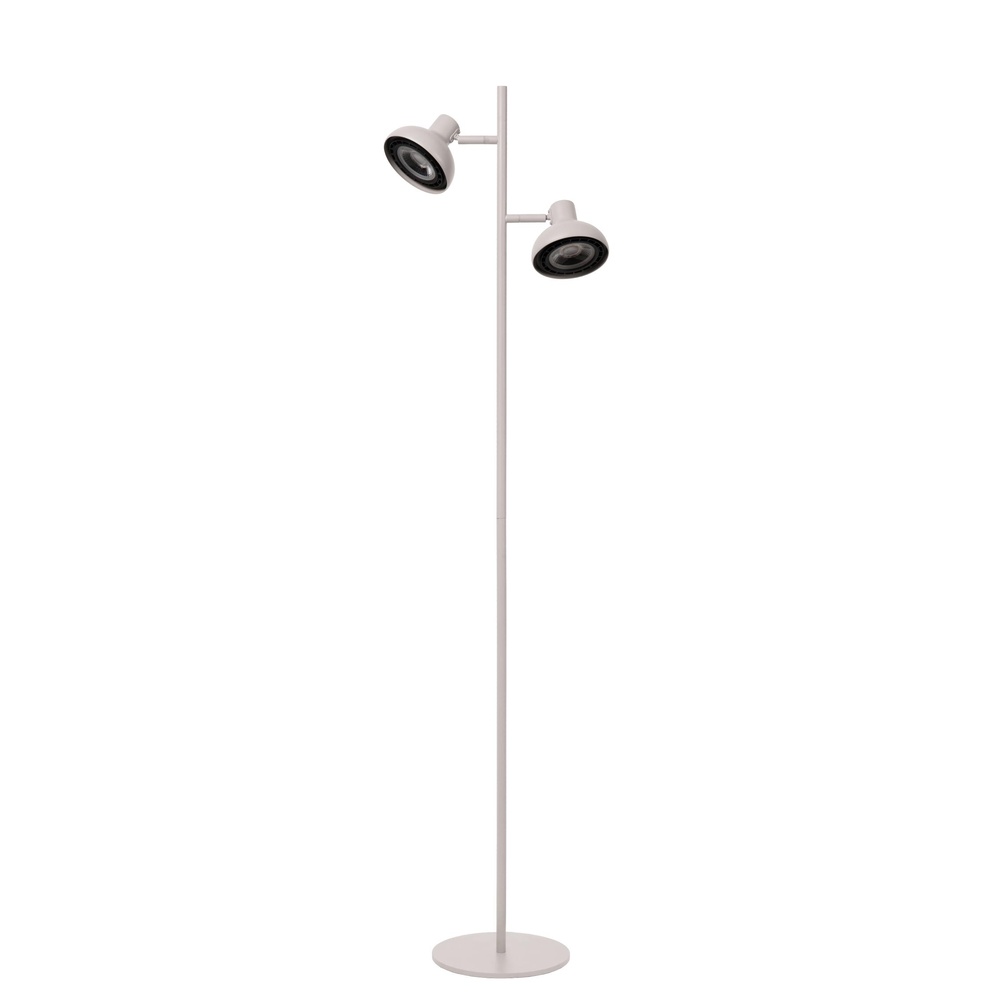 Lucide 2-lichts vloerlampSensas wit design GU10 ES111 - 30797/02/31